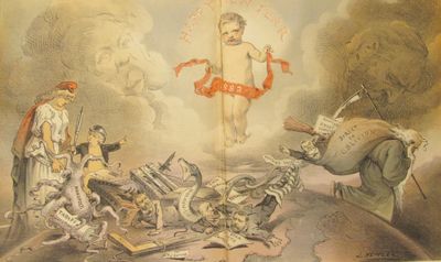 Image for German language Puck Magazine, January 5, 1881 - December 28, 1881