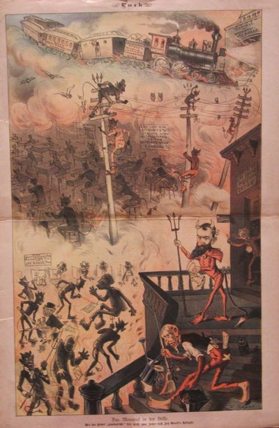 Image for German language Puck Magazine September 1883 - September 1884