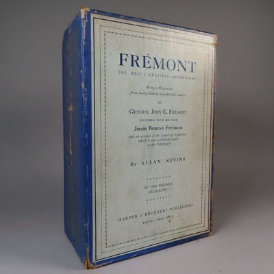 Image for Frémont, The West's Greatest Adventurer. Being a Biography from many hitherto unpublished sources of General John C. Frémont Together With His Wife Jessie Benton Frémont and an account of the period of expansion which found a brilliant leader...
