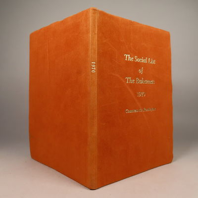 Image for The Social List of The Bahamas; 1970
