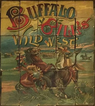 Image for Buffalo Bill's Wild West. A sixty piece 19th century hexahedron Puzzle.