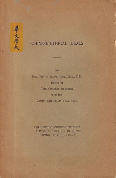 Image for Chinese Ethical Ideas