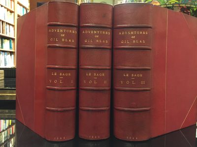 Image for The Adventures of Gil Blas of Santillana (3 vol. set extra-illustrated with original 1809 Smirke plates)
