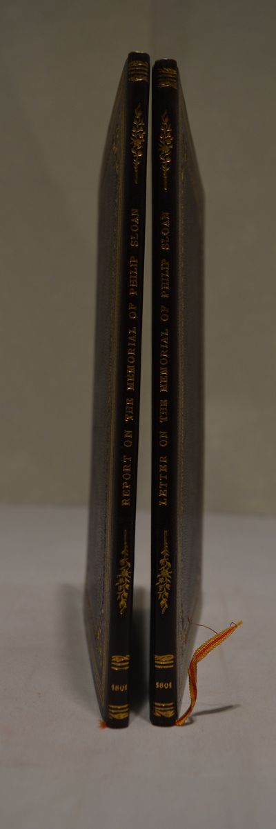 Image for Letter on the Memorial of Philip Sloan and Report on the Memorial of Philip Sloan (2 vol. set)