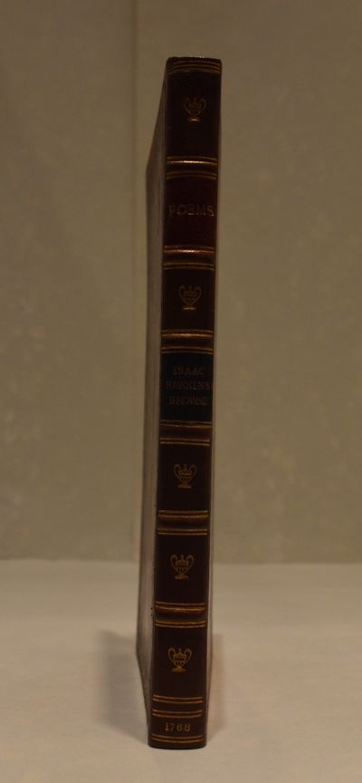 Image for Poems upon Various Subjects, Latin and English; by the Late Isaac Hawkins Browne, Esq; Published by his Son