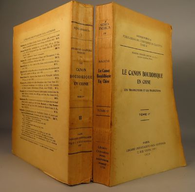 Image for Le Canon Bouddhique en Chine. Les Traducteurs et les Traductions. (2 vol. set)