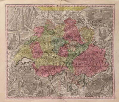 Image for Nova Totius Helvetiae Cum Suis Subditis Ac Sociis Tab