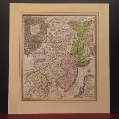 Image for Pensylvania, Nova Jersey et Nova York cum Regionibus ad Fluvium Delaware in America Sitis nova delineatione ob oculos posita per Tob. Conr. Lotter, geographum Aug. Vind. Tob. Conr. Lotter sculps. Aug. V.
