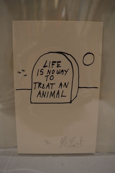 Image for " life is no way to treat an animal"