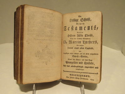 Image for Biblia, Das ist: Die gantze Heilige Schrifft Alten und Neuen Testaments. Nach der teutschen Ubersetzung und mit den Vorreden und Randglossen D. Martin Luthers