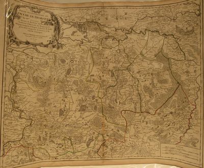 Image for Partie Septentrionale du Duche de Brabant ou se trouvent les Mairies de Bosleduc de Turnhout, de Santhoven, d'Herentals, les Marquisats de Berg-op-Zoom, et du St. Empire, la Baronie de Breda partie de la Seigneurie de Malines, et de l'Eveche de Lyege & c.
