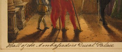 Image for "Hall of the Ambassadors Ducal Palace" from Interiors and Exteriors in Venice