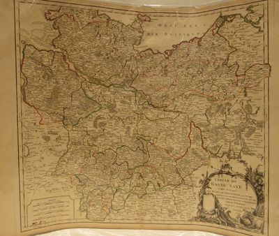 Image for Cercle de Basse Saxe ou font distingues les Etats de Brunswich, les Duches de Holstien, de Mecklenbourg et des Eveches d'Hildesheim, et d'Halberstadt