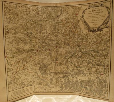 Image for Comtes de Hainaut, et de Cambresis, avec les confins du Comte de Flandre, du Duche de Brabant, du Comte de Namur, et une partie de la Seigneurie de Liege