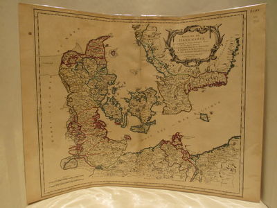 Image for Royaume de Danemarck, qui comprend le Nort-Jutland divise en ses quaire Dioceses le Sud-Jutland divise en ses deux Duches de Sleswick et de Holstein et les Iles de Fionie, Selande, Laland &c.