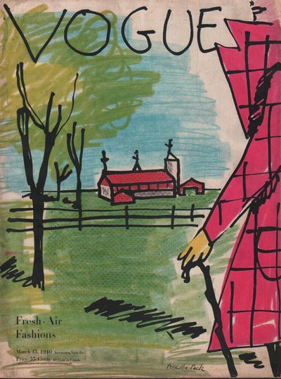 Image for Vogue Magazine. Fresh Air Fashions. March 15, 1946.