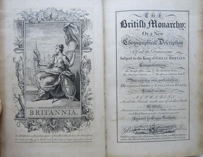 Image for British Monarchy: or, a New Chorographical Description Of all the Dominions Subject to the King of Great Britain. Comprehending the British Isles, The Electoral States, The American Colonies, The African & Indian Settlements