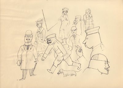 Image for Ecce Homo (Ausgabe C). Plate 45: Nach Ladenschluss.