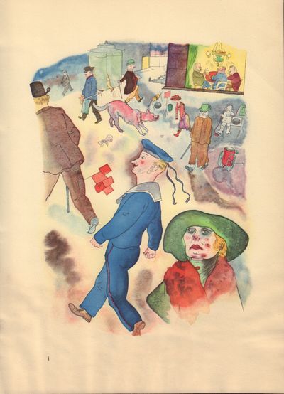 Image for Ecce Homo (Ausgabe C). Plate I: Passanten.