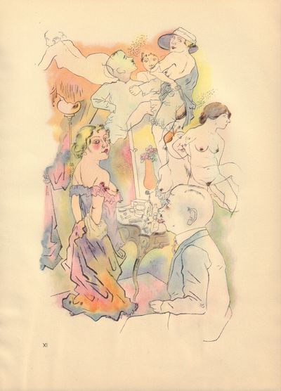Image for Ecce Homo (Ausgabe C). Plate XI: Professor Freud gewidmet.