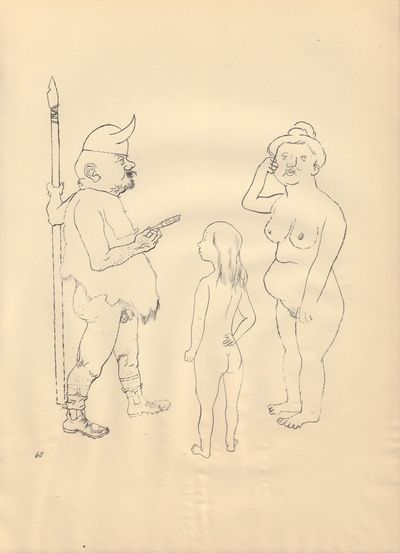 Image for Ecce Homo (Ausgabe C). Plate 60: Richard Wagner Gedenkblatt.