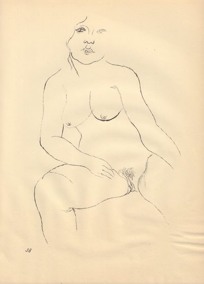 Image for Ecce Homo (Ausgabe C). Plate 38: Aenne.