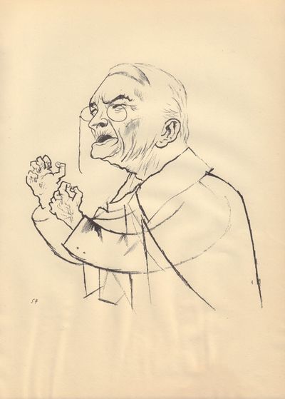 Image for Ecce Homo (Ausgabe C). Plate 54: Ledebour.
