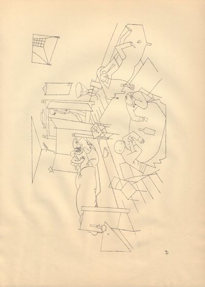 Image for Ecce Homo (Ausgabe C). Plate 49: Quergebaude vier Treppen.