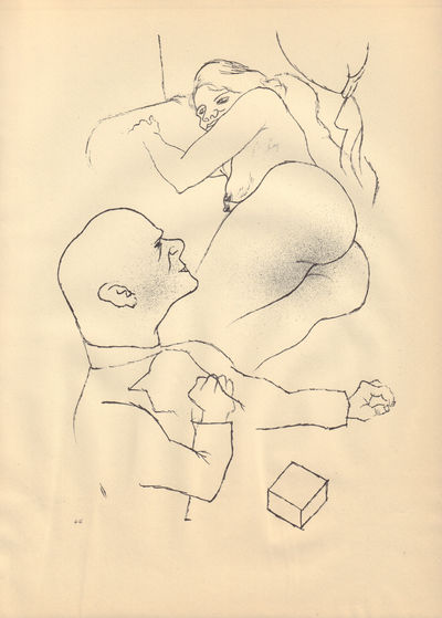 Image for Ecce Homo (Ausgabe C). Plate 44: Dr. S. und Frau.