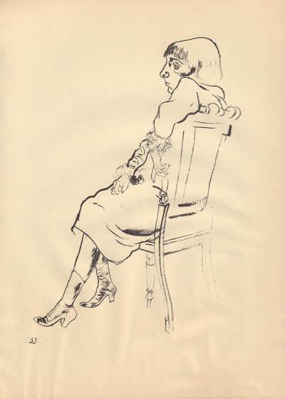 Image for Ecce Homo (Ausgabe C). Plate 53: Studie.