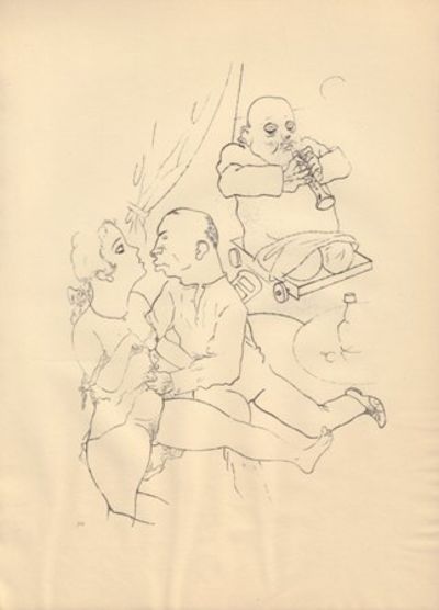 Image for Ecce Homo (Ausgabe C). Plate 70: Standchen.