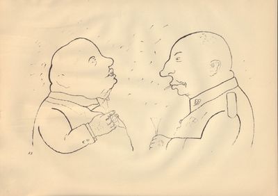 Image for Ecce Homo (Ausgabe C). Plate 23: Die Verantwortlichen.