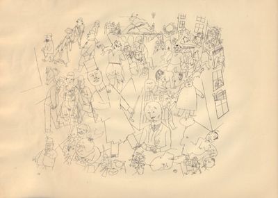 Image for Ecce Homo (Ausgabe C). Plate 18: Burgeliche Welt.