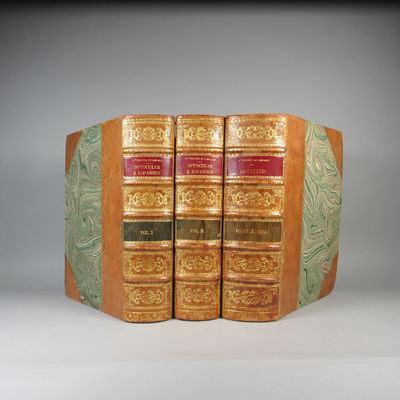 Image for Opusculos e Esparsos. Colligidos e Coordenados por Jordão de Freitas e Novamente Publicados Pelo 3º Visconde de Santarem - Three volume set, #5 of the Special Edition