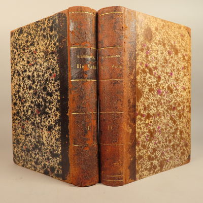 Image for Rig-Veda. Ubersetzt und mit kritischen und erlauterndan anmerkungen versehen. Two volume set.