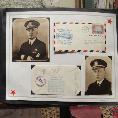 Image for Scrapbook chronicling the rise and fall of the Zeppelin U.S.S. Akron