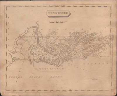Image for Map of Tennessee