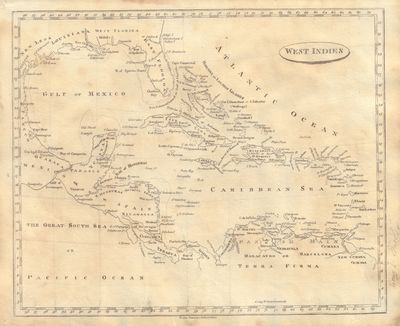 Image for Map of the West Indies From a New and Elegant General Atlas; Comprising all the New Discoveries, to the Present Time