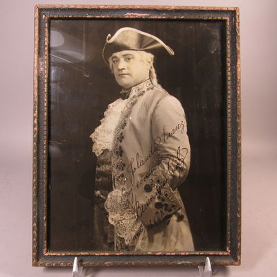 Image for Autographed photograph of Beniamino Gigli