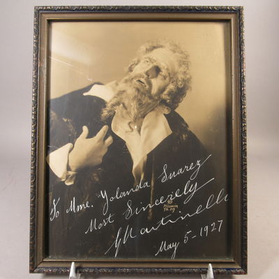 Image for Autographed photograph of Giovanni Martinelli