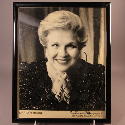 Image for Autographed photograph of Marilyn Horne
