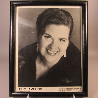 Image for Autographed photograph of Elly Ameling