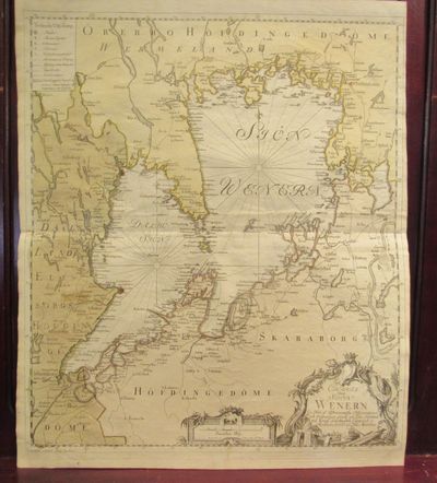 Image for Charta Öfwer Siön Wenern i Stöd af Astronomiska Observationer och Mätningar giorde på Isen, författad wid Kongl: Landtmäteri Contoiret i Stockholm