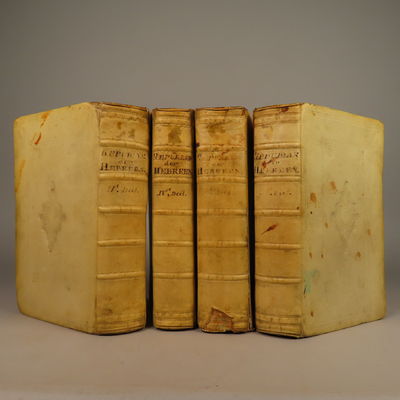 Image for de Republyk der Hebreen (4 volumes) of Gemeenebest der Joden, in drie boeken, door den Geleerden Heer