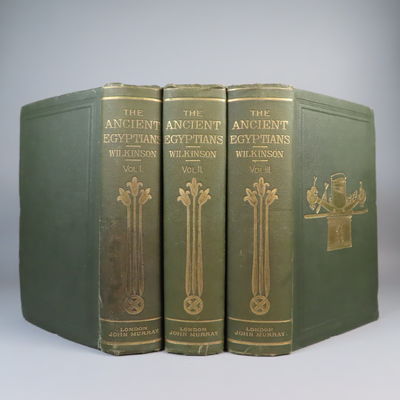 Image for The Manners and Customs of the Ancient Egyptians 3 Volume Set