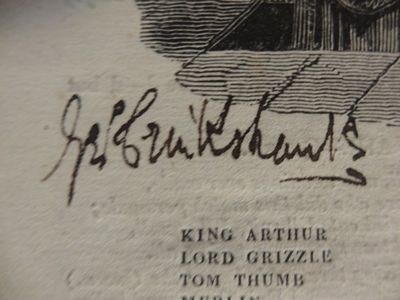 Image for The London Stage: Tom Thumb. A Burlesque Opera. Altered by Fielding & Kane O'Hara. Signed by Cruikshank. Bound together with The Tobacconist: A Farce in two Acts, as altered from Ben Jonson, by Francis Gentleman
