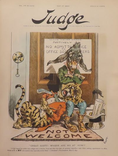 Image for Judge Magazine,, January 7, 1893 - July 1, 1893