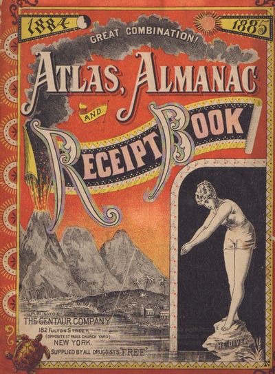 Image for Great Combination! Atlas, Almanac and Receipt Book, 1884, 1885