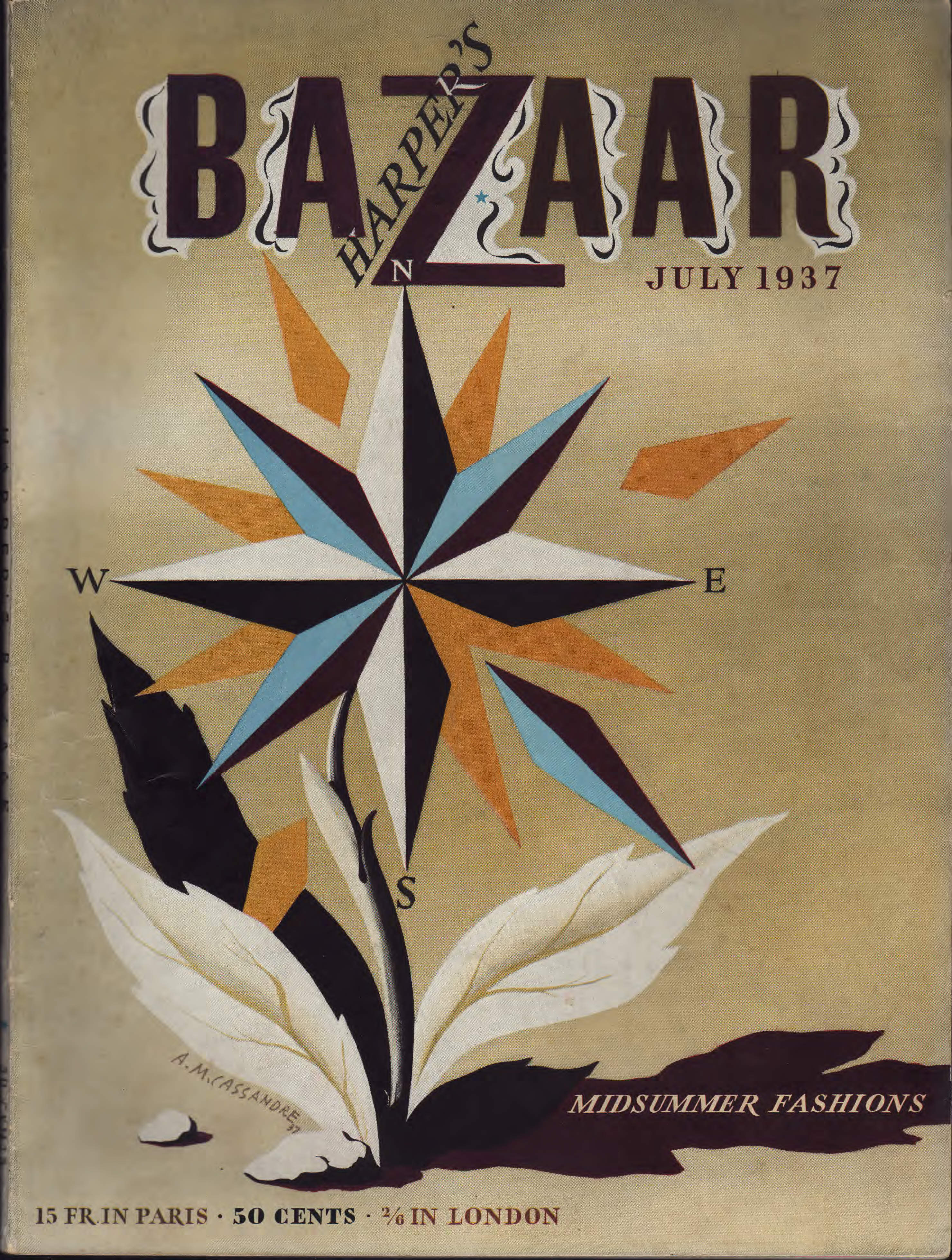 Image for "Harper's Bazaar, Midsummer Fashions. July 1937"