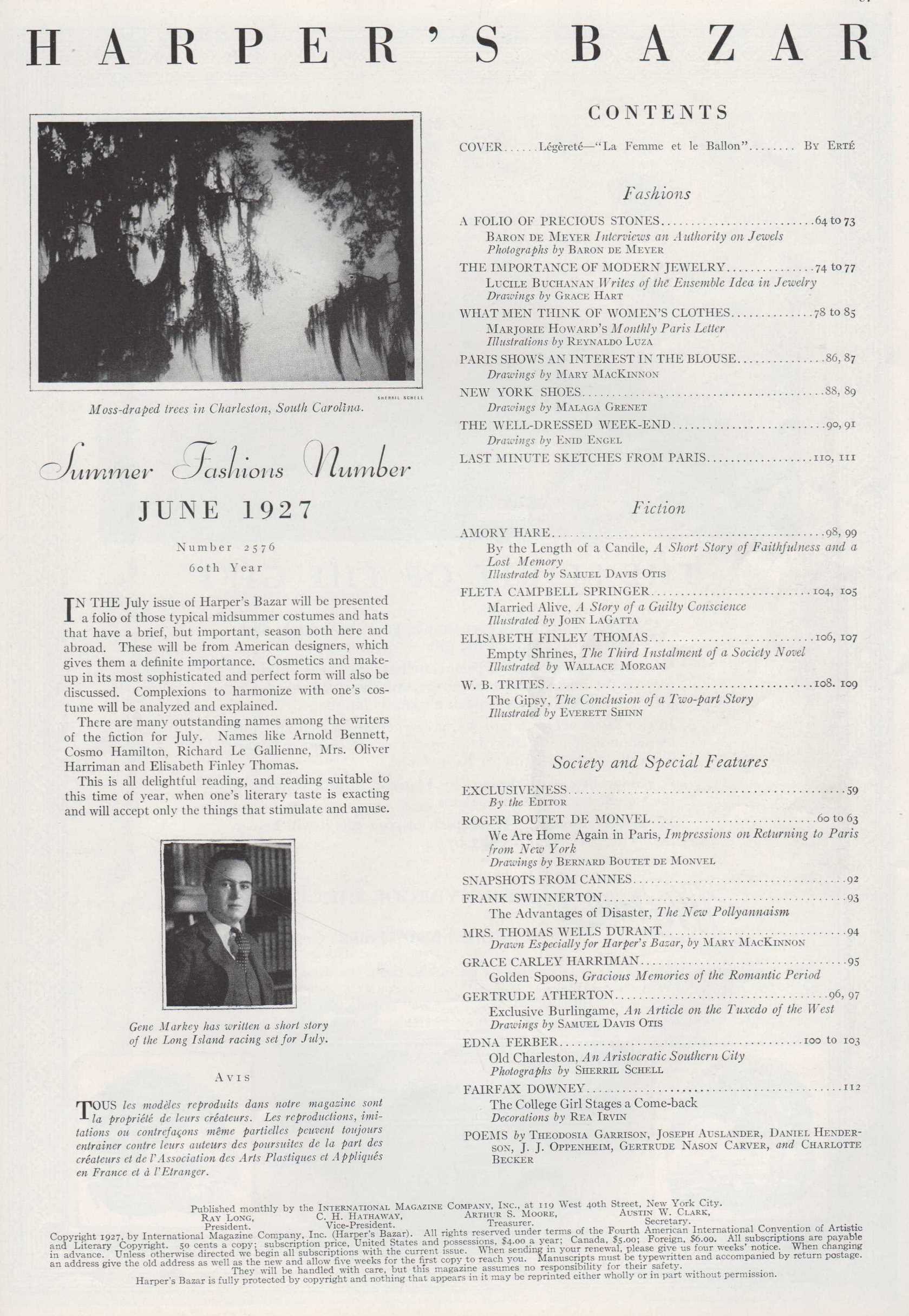 Image for "Harper's Bazar, June, 1927"